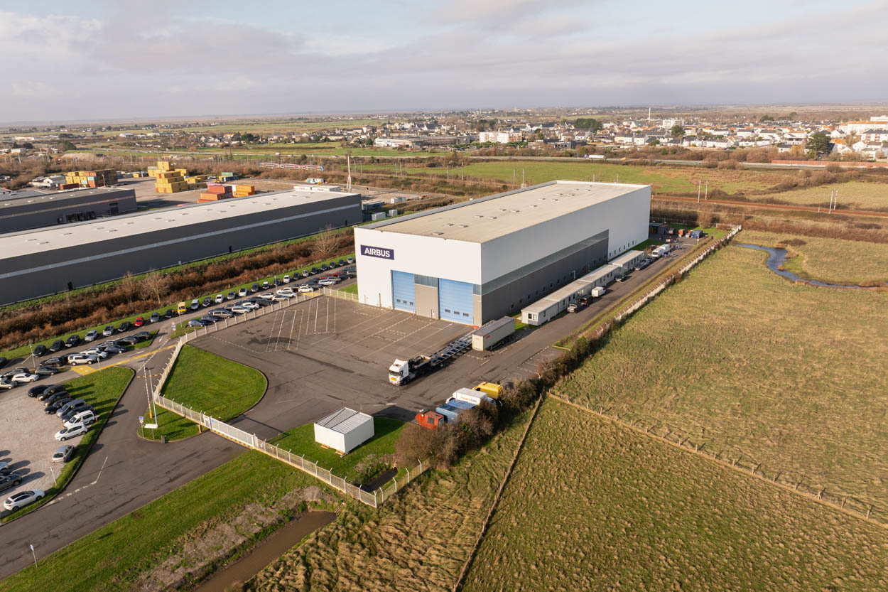 Prise de vue aérienne Airbus Atlantique