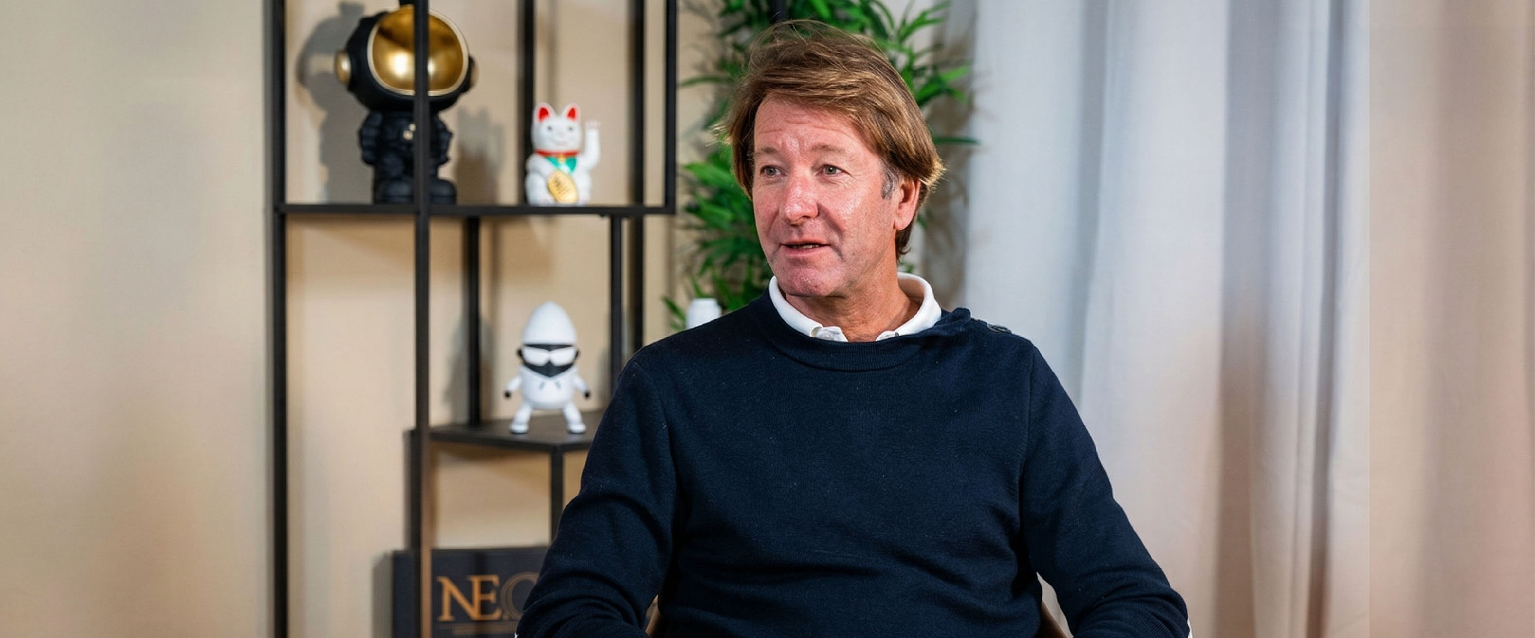 Emmanuel Le Roch, skipper et entrepreneur, interviewé au Kaptia Studio pour le CLUB NEC par PRODRONIS